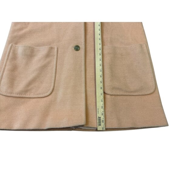 MAX MARA Wool Cashmere Coat Oversized US8 Made in Italy Old Money * Moth Holes - Picture 16 of 16